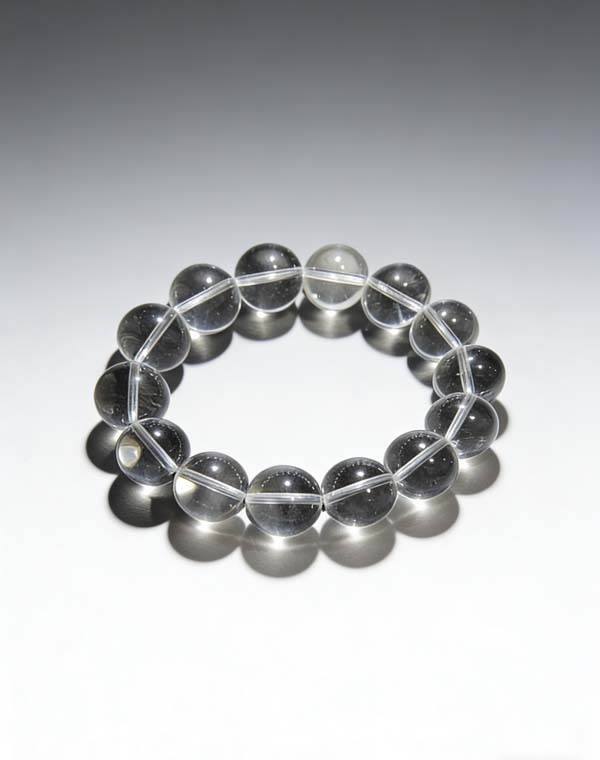 Natural White Crystal Pure Energy Bracelet