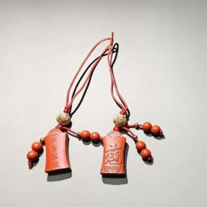 Cinnabar Heavenly Official Blessing Car Pendant/Phone Pendant