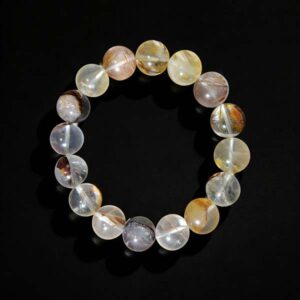 Natural Rubber Flower Crystal Spirit - Gathering Bracelet