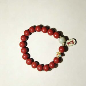 Purple Gold Sand Bracelet DIY "Ruyi Auspicious" Copper Pendant